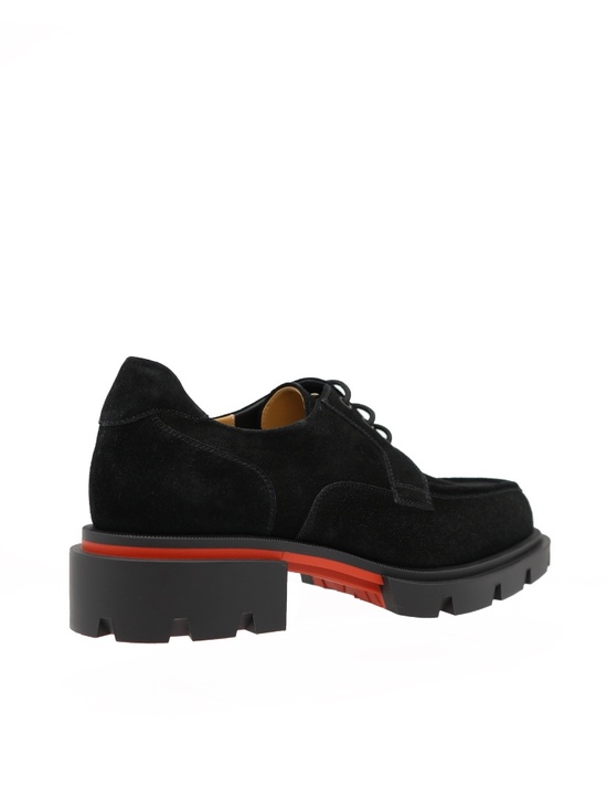 Christian Louboutin Our Georges Black Suede Lace-Up Shoes Size 10 New main image 6